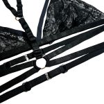 سوتین فانتزی زنانه گیپور مدل هارنس دار - Image 2