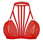 سوتین فانتزی زنانه هارنس دار مدل گیپور کد 305