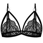 سوتین فانتزی زنانه مدل گیپور هارنس دار کد 215