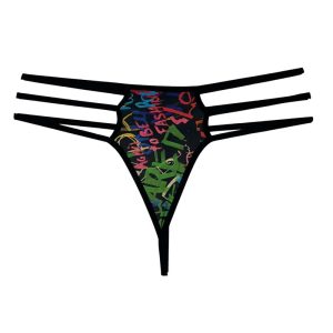 شورت فانتزی زنانه مدل لامبادا 3 بند آبرنگی