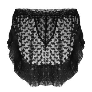 شورت زنانه مدل دامنی قلبی