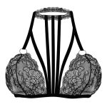 سوتین فانتزی زنانه مدل گیپور هارنس دار