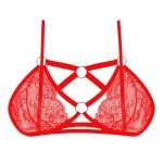 سوتین فانتزی زنانه مدل گیپور هارنس دار کد 300 - Image 2