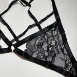 سوتین فانتزی زنانه مدل هارنس دار گیپور کد 240 - Image 4