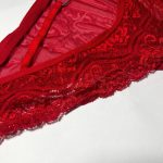 شورت فانتزی زنانه مدل گیپور دو بند حلقه دار - Image 2