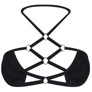 سوتین فانتزی زنانه مدل هارنس دار کد 260