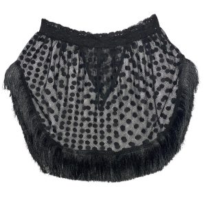 شورت زنانه مدل دامنی توپ توپی