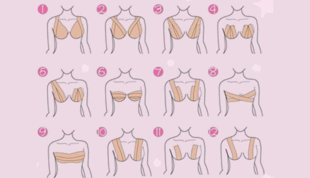 چسب سینه نیپل سوتین چسبی