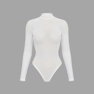 بادی حریر یقه سه سانت سفید