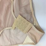 بادی حریر شیشه ای یقه سه سانت کرم کشی - Image 3