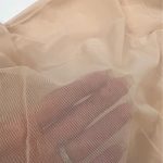 بادی حریر شیشه ای یقه سه سانت کرم کشی - Image 4