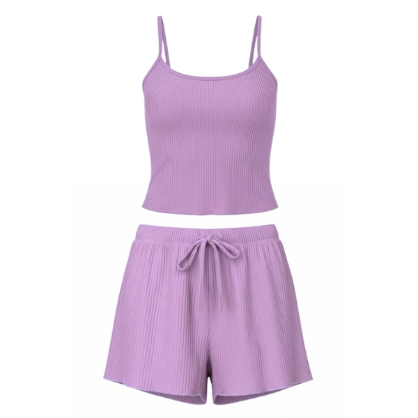 ست تاپ و شلوارک راحتی زنانه یاسی