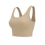 کراپ‌تاپ زنانه مدل کبریتی یقه گرد - Image 3