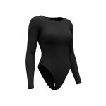 بادی نخی یقه گرد مشکی مه جامه - Image 2