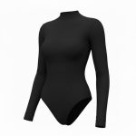 بادی نخی یقه سه سانت مشکی مه جامه - Image 2