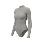 بادی نخی یقه سه سانت طوسی مه جامه - Image 2