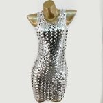 پیراهن زنانه فلسی مدل دیسکویی - Image 5