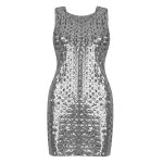 پیراهن زنانه فلسی مدل دیسکویی - Image 4