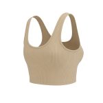 کراپ‌تاپ زنانه مدل کبریتی یقه گرد - Image 2