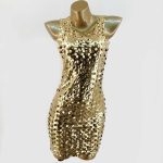 پیراهن زنانه فلسی مدل دیسکویی - Image 2