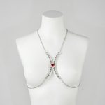 زنجیر سینه نگین دار سلویا کد 70