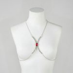 زنجیر سینه نگین دار سلویا کد 63