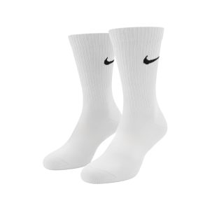 جوراب ساق بلند سفید طرح نایک