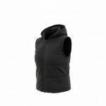 پافر کوتاه زنانه کلاه دار مشکی - Image 2