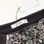 شلوارک پلنگی مشکی MANGO - Image 3