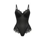 بادی فانتزی زنانه مدل پر دار راه راه 1044 - Image 3