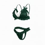 ست شورت و سوتین ساتن مرواریدی سبز فلور 2017 - Image 2