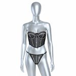 ست فانتزی نیم تنه فنر دار و شورت آرینا 260