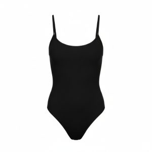 بادی نخی آستین بندی مشکی مه جامه