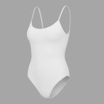 بادی نخی آستین بندی سفید مه جامه - Image 2