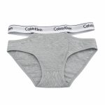 شورت زنانه مدل اسلیپ بغل باز مرلین طوسی کلوین کلین - Image 3