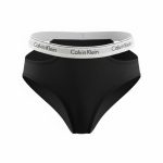 شورت زنانه مدل اسلیپ بغل باز مرلین مشکی کلوین کلین