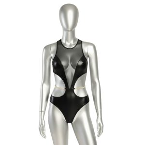 بادی حریر چرمی زنجیردار ویتاریتا کد 418