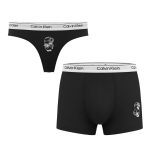 ست شورت کاپلی کبریتی طرح مینیون مشکی