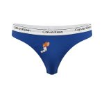 ست شورت کاپلی نخی طرح تام و جری آبی - Image 3