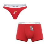 ست شورت کاپلی نخی طرح تام و جری قرمز